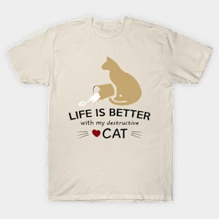 Cat Lover,Cute Cat T-Shirt